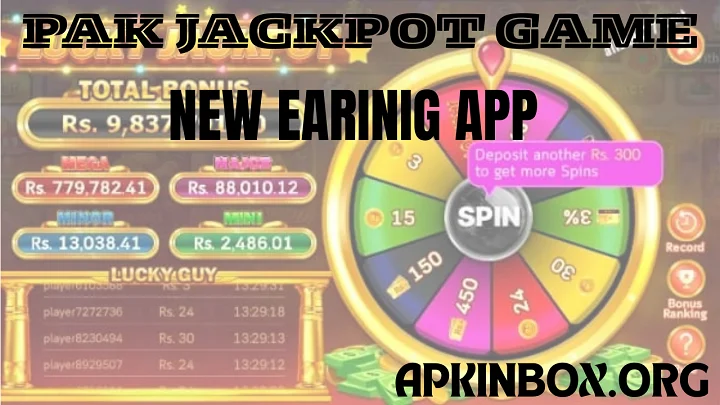 Pak Jackpot Game